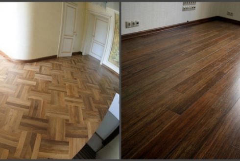 Укладка паркета, паркетной доски и ламината в современных интерьерах (варианты решений)