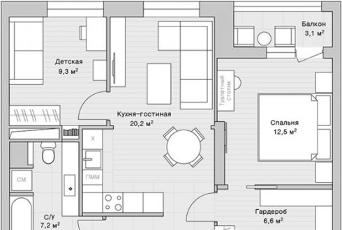 Перепланировка квартир и ремонт в новостройке в Киеве