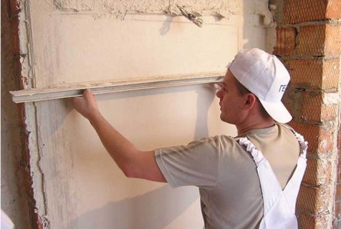 Услуги штукатурки стен и потолка в Киеве