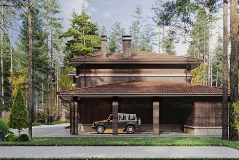 Топ 7 проектов одноэтажных домов с террасой