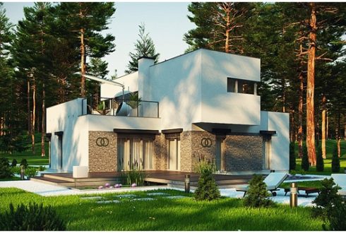 Топ 5 проектов домов с плоской крышей