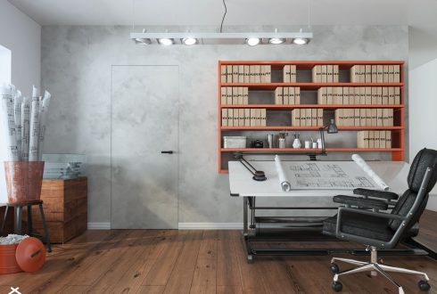 Скрытая дверь – что это? Подскажем, для каких интерьеров они подходят