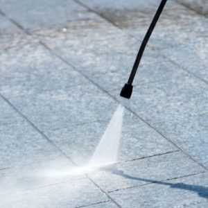 Услуга мытье брусчатки