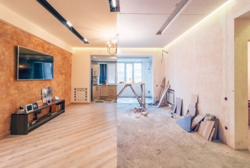 Що спочатку робити – стелю або стіни?