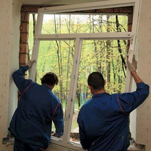 Выполним демонтаж окна