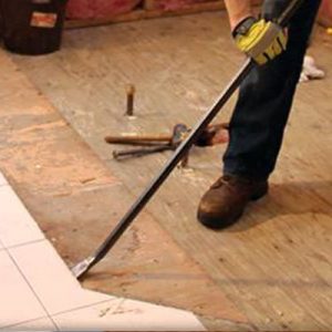 Выполним демонтаж ПВХ-плитки