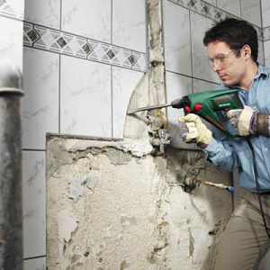 Выполним демонтаж плитки