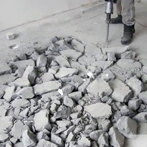 Выполним демонтаж стяжки