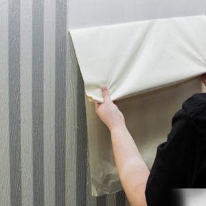 Сделаем снятие обоев