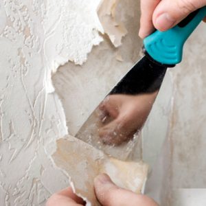 Обдирка шпатлевки
