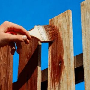 Сделаем покраску забора